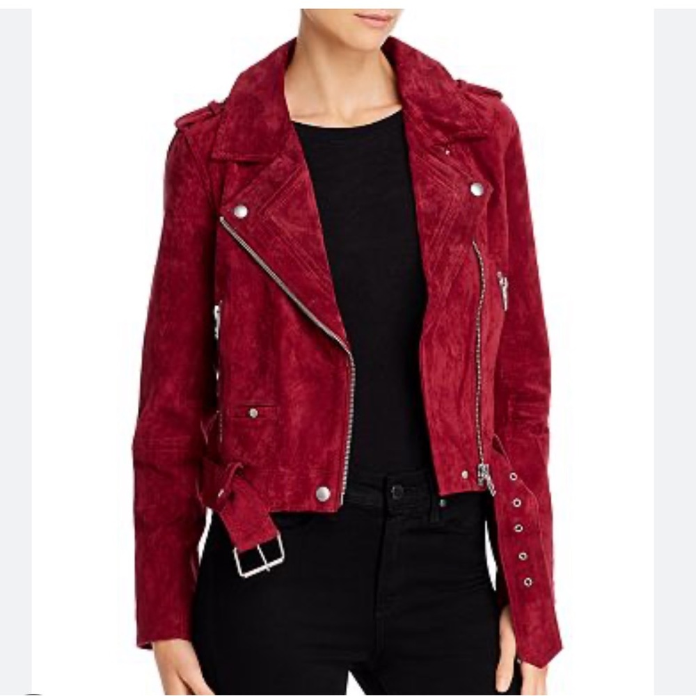 BlankNYC Suede Moto Jacket